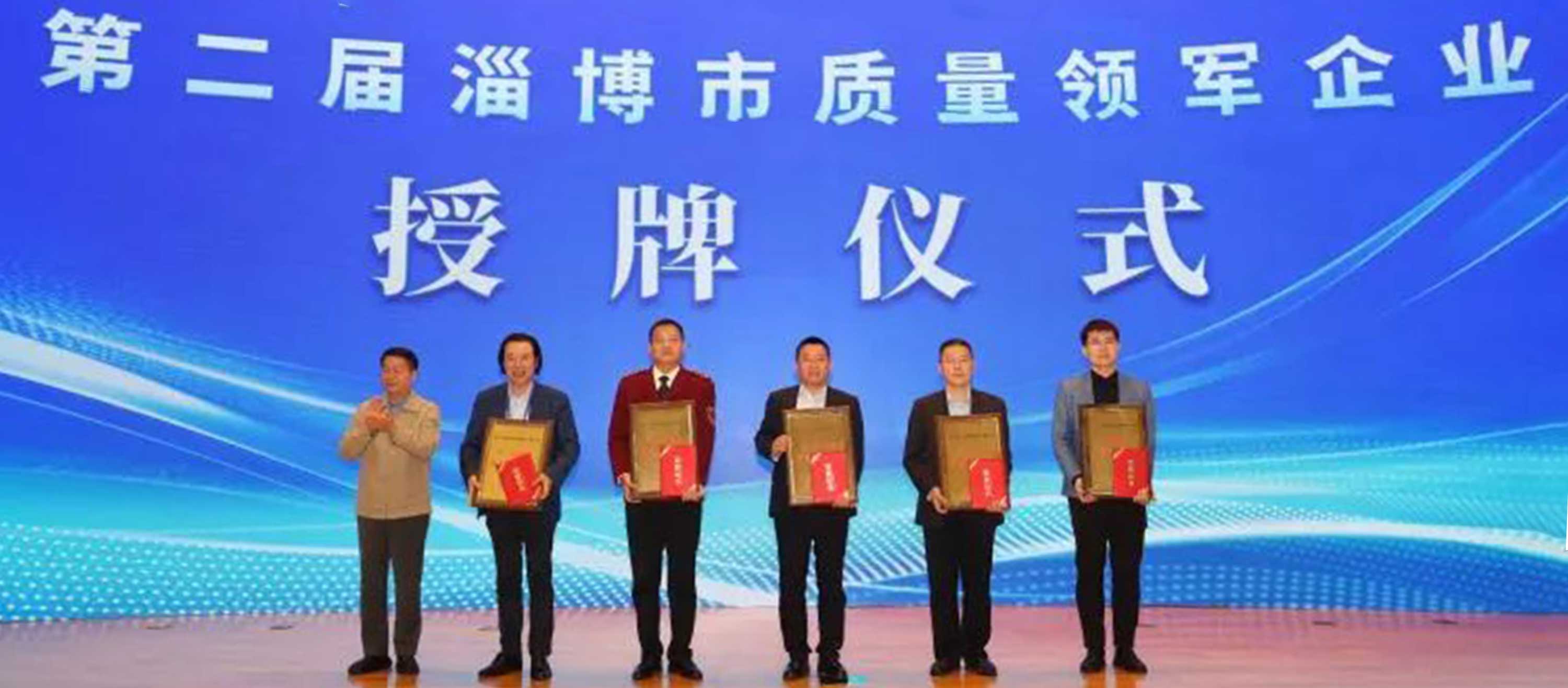 华光国瓷获评“淄博市质量领军企业”